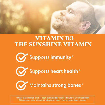 Doctor's Best Vitamin D3 2000 IU Softgels, VIT D 3, 180 Veggie Softgels