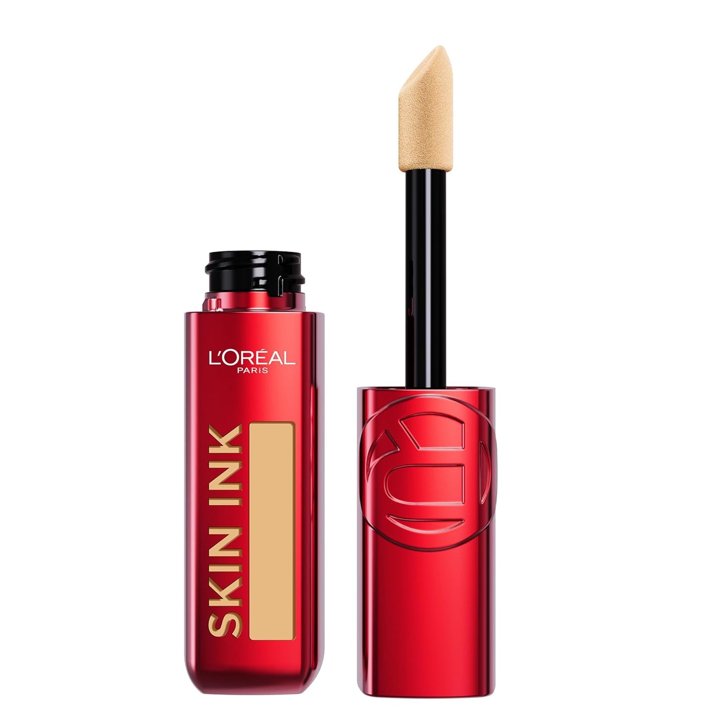 L'Oreal Paris Infallible Skin Ink 2-in-1 Foundation Concealer Hybrid Face Makeup, up to 48HR Transfer-Resistant with Medium Coverage, 265 Medium Neutral