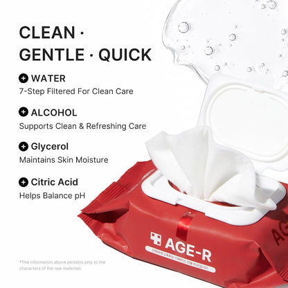 medicube Beauty Device Cleaning Wipes, Easy Cleaning for Fresh Device Care