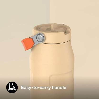 Stanley 1913 Flip Straw Sports Water Bottle 1.06L - Orange Sherbet
