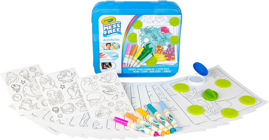 Crayola Color Wonder Mess Free Coloring Activity Set (30+ Pcs) | Portable Travel Art Kit, Holiday or Birthday Gift for Kids & Toddlers, Ages 3+