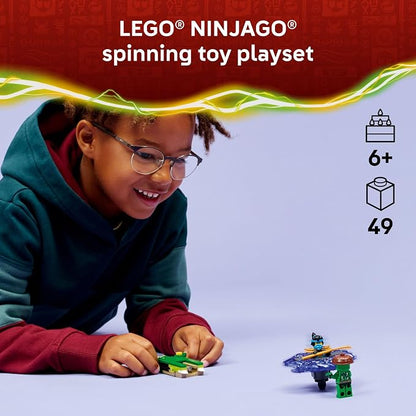 LEGO NINJAGO NYA vs. Mutation Monster Spinner Building Toy for Boys & Girls - Ninja Toy Figures & Playset for Kids, Ages 6+ - Includes 2 Minifigures for Pretend Play - Gift Idea for Birthdays - 71849