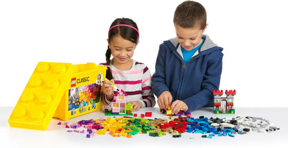 LEGO Classic Large Creative Brick Box 10698 Building Set, Toy Storage Solution for Home or Classrooms, Interactive Building Toy for Kids, Boys, and Girls