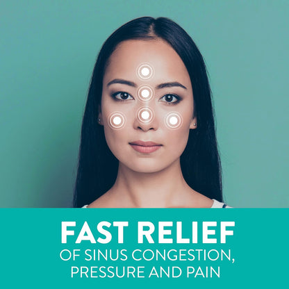 Vicks Sinex SEVERE LiquiCaps, All-In-One Sinus Relief, Non-Drowsy, Nasal Decongestant, Maximum Strength Relief of Sinus Headache, Pain, Pressure, & Congestion, 24 LiquiCaps