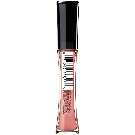 L’Oreal Paris Makeup Infallible 8 Hour Hydrating Lip Gloss, Shell Pink, 0.21 Fl Oz (Pack of 2)