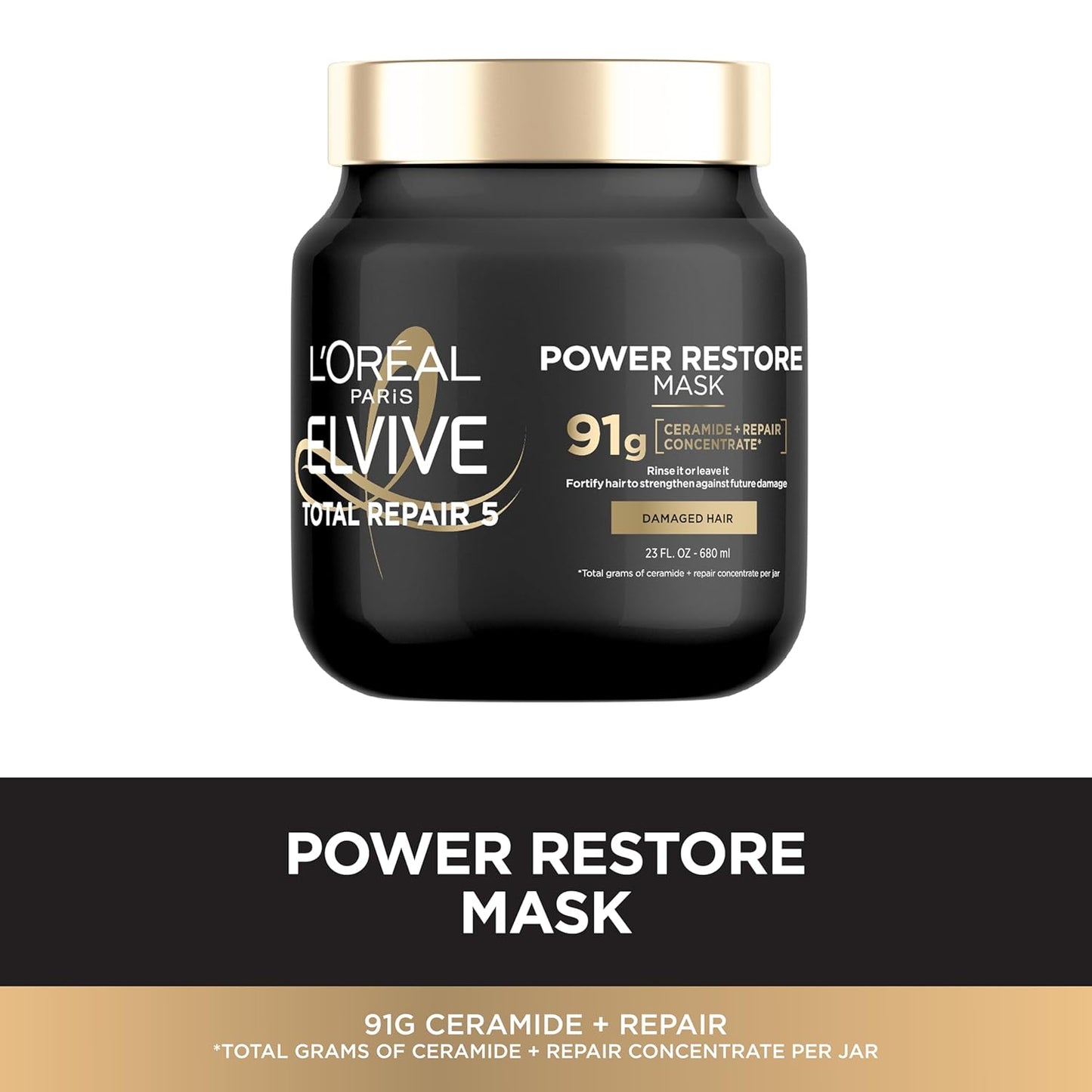 L'Oreal Paris Elvive TR5 Power Restore Multi Use Treatment (Packaging May Vary),(Pack of 6)