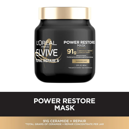 L'Oreal Paris Elvive TR5 Power Restore Multi Use Treatment (Packaging May Vary),(Pack of 6)