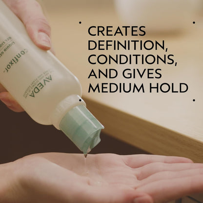 AVEDA Confixor Liquid Hair Gel | for Fine to Medium Hair | Lightweight Gel Provides Medium Hold | Ylang-Ylang, Lavender, Petitgrain Aroma, 8.5 Fl Oz