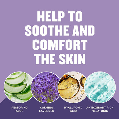 Gold Bond Healing Overnight Body & Face Hydrating Lotion for Dry Skin | Dry skin lotion, nongreasy moisturizer with Hyaluronic Acid, Aloe & Melatonin works while you sleep, 13 oz