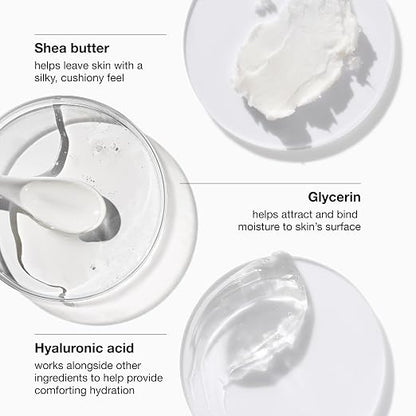 Clinique Deep Comfort Body Butter With Hyaluronic Acid, Shea Butter + Glycerin | Safe for Eczema-Prone Skin, 6.7 Fl Oz