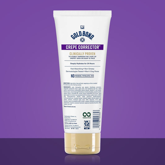 Gold Bond Age Renew Crepe Corrector Body Lotion, Replenishing & Smoothing Formula, Gold Bond Crepe Corrector Body Lotion, 8 oz