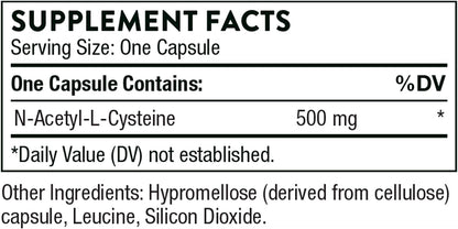 THORNE - Detox Duo - Liver, Kidney, & Immune Support Bundle - NAC & Glycine - 30 to 125 Servings