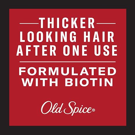 Old Spice Mens Hair Thickening Pomade, Medium Hold with Low Shine, 2.22 oz