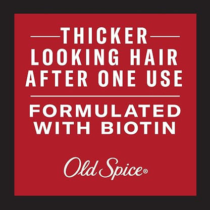 Old Spice Mens Hair Thickening Pomade, Medium Hold with Low Shine, 2.22 oz