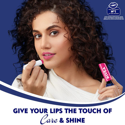 Nivea Fruity Shine Watermelon Lip Balm, 4.8gm