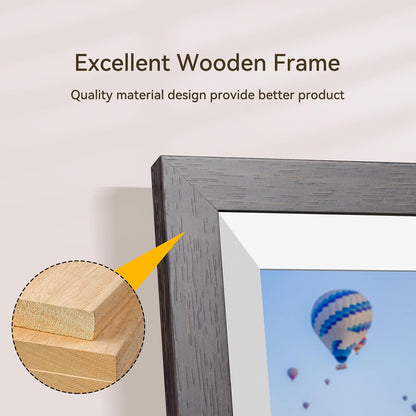 KODAK 10.1 inch WiFi Digital Picture Frame,1280x800 IPS HD Touch Screen, 32GB Smart Photo Frame with App & AI Photo Creation, Easy Sharing Photos and Videos, Birthday Gifts for Mom Women