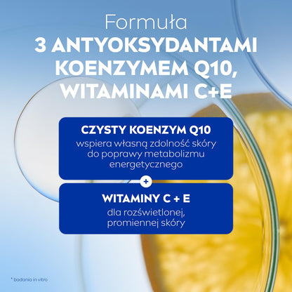 NIVEA Q10 plusC Anti-Wrinkle + Energy Eye Cream 1er Pack (1 x 15 ml)
