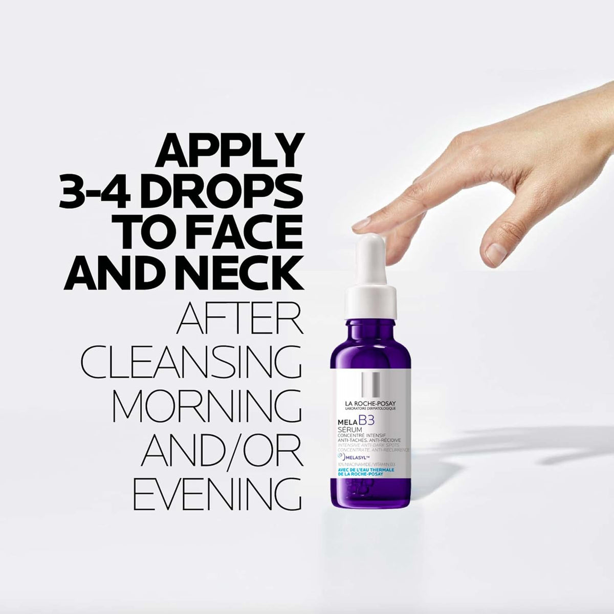 La Roche-Posay Mela B3 Niacinamide Serum, Anti-Aging Dark Spot Corrector