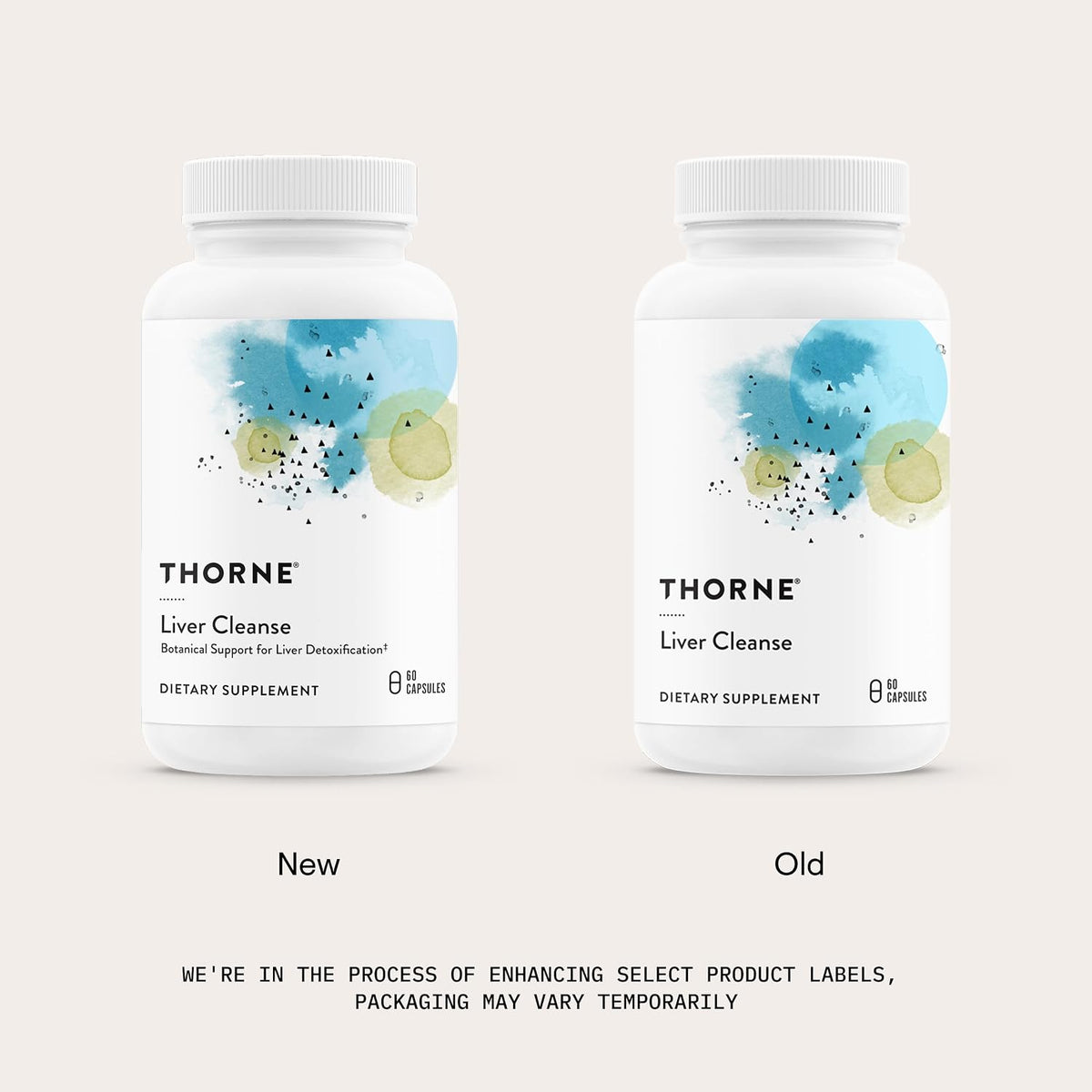 THORNE Liver Cleanse, Berberine HCl & Milk Thistle, 60 Capsules