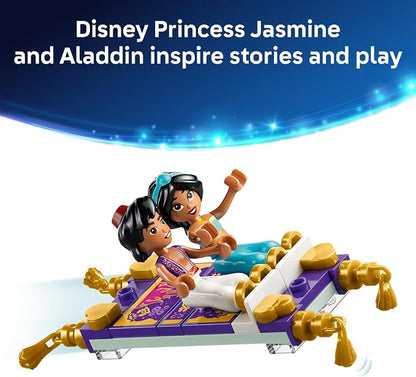 LEGO Disney Princess Jasmine's Jewelry Box 43295 | Building Toys for Girls & Boys, Ages 6+, Disney's Aladdin Movie Figures, Creative Play, 458 pieces, Gift for Birthdays
