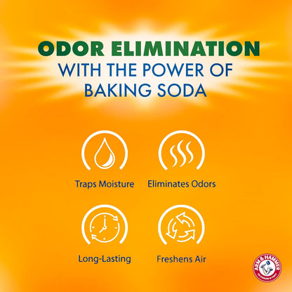 Arm & Hammer Essentials Hanging Moisture Absorber and Odor Eliminator, 17.5 oz., Linen Fresh, Moisture Absorbers for Closets, Laundry Rooms and Bedrooms, Long-Lasting Freshness (Pack of 12)