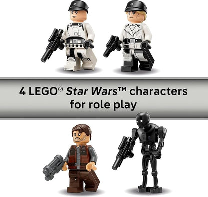 LEGO Star Wars Rebel U-Wing Starfighter Building Set - Includes Cassian Andor, Dedra Meero and K-2SO - Model Action Toy - Birthday Gift Idea for Boys, Girls, Kids, Ages 8+ - 75399