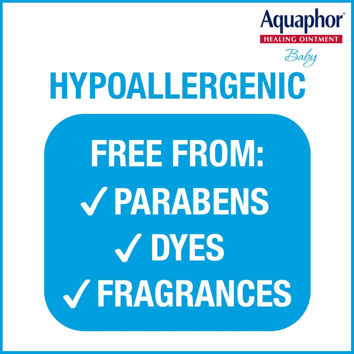 Aquaphor Baby Healing Ointment Skin Protectant, Travel Size, 2 x 0.35 OZ