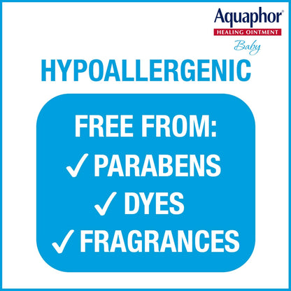 Aquaphor Baby Healing Ointment Skin Protectant, Travel Size, 2 x 0.35 OZ