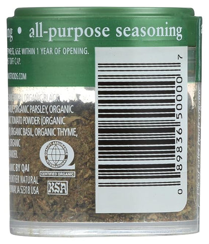 Simply Organic All-Purpose Seasoning, Certified Organic, Kosher, Mini Spices | 0.42 Ounce (Pack of 1)