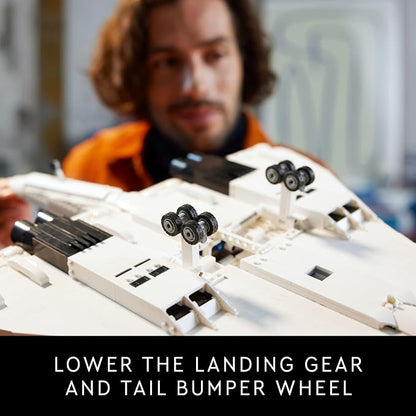 LEGO Icons Concorde Model Aircraft, Gift for Adults, Build a Replica Model of the World’s Most Famous Supersonic Commercial Passenger Plane with Authentic Details and Functional Pieces, 10318