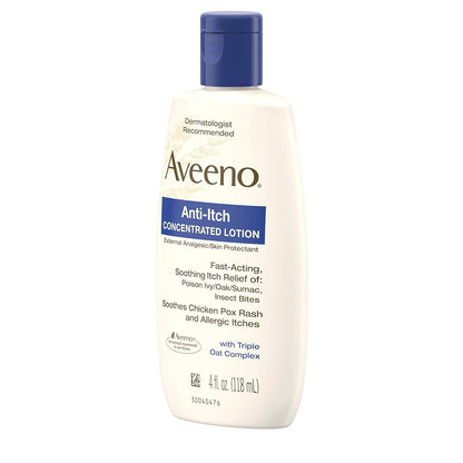Aveeno, Anti-Itch Concentrated Lotion, 4 fl oz