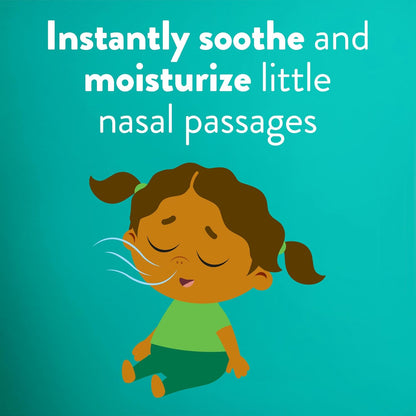 Vicks Sinex, Children's Saline Nasal Spray, Drug Free Ultra Fine Mist with Hint of Aloe, Ages 1+, Fast Everyday Stuffy Nose Relief for Kids, Clear Mucus from a Cold or Allergy, 5 OZ x 2