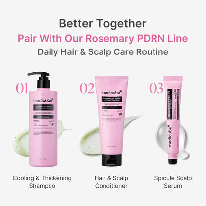 medicube Rosemary PDRN Scalp to Strand Thickening Conditioner, 8.45 fl.oz