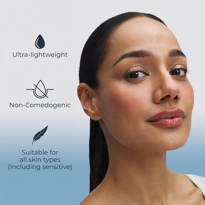 Eucerin Immersive Hydration Smoothing Face Serum, Ultra-Lightweight Hyaluronic Acid Serum Reduces the Look of Fine Lines and Wrinkles, 1 Fl Oz Bottle