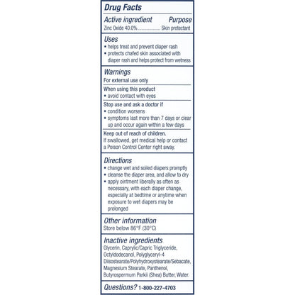 Aquaphor Baby Diaper Rash Paste - For Serious Diaper Rash and Flare-ups - 3.5 Oz. Tube (Pack of 12)