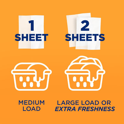 ARM & HAMMER Fabric Softener Dryer Sheets, Purifying Waters, 100 Count