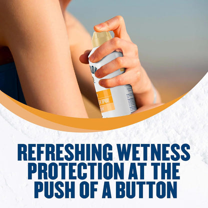 Gold Bond No Mess Clear Invisible Body Powder Spray, Deodorant Spray, 7 oz. | Triple Action formula - Absorbs, with no white residue, cools & refreshes talc-free body spray, spray powder for women & men