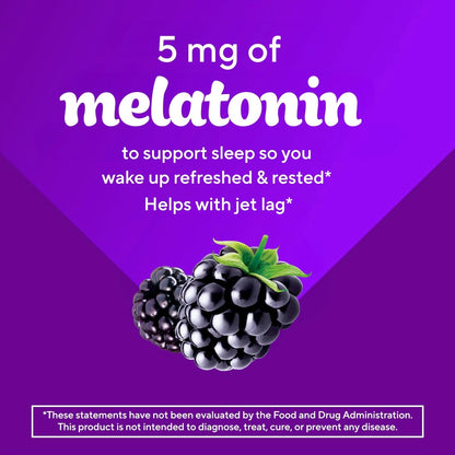 Vitafusion Melatonin Gummies 5mg Per 2 Gummies | 120 Count