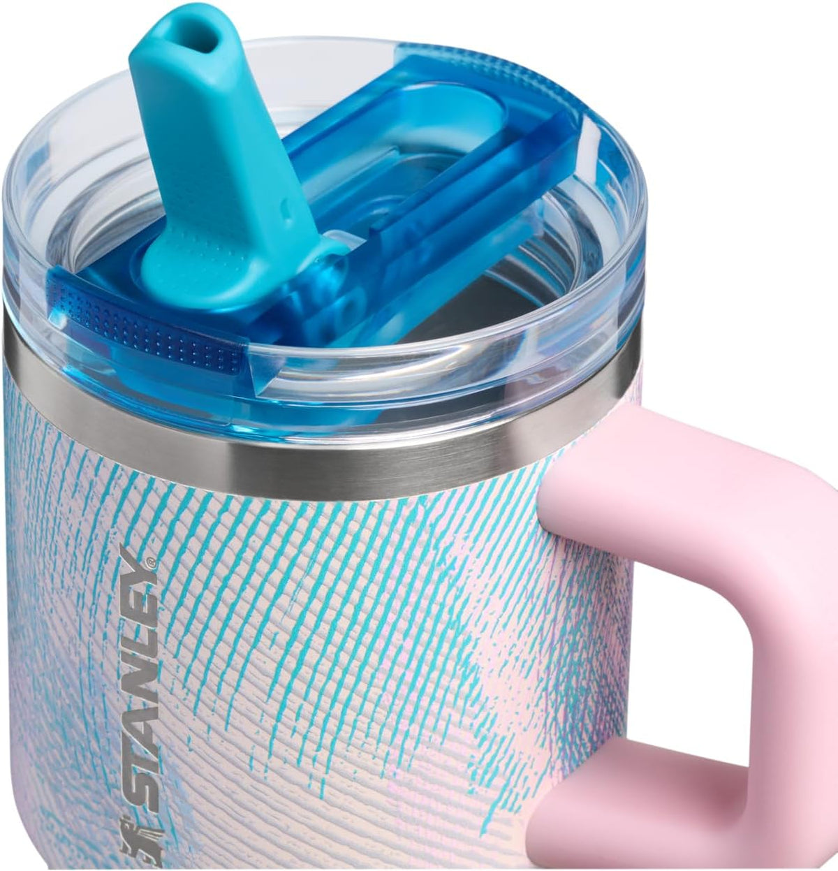 STANLEY Quencher ProTour Flipstraw Tumbler, 20 oz, Sea Glass Plume