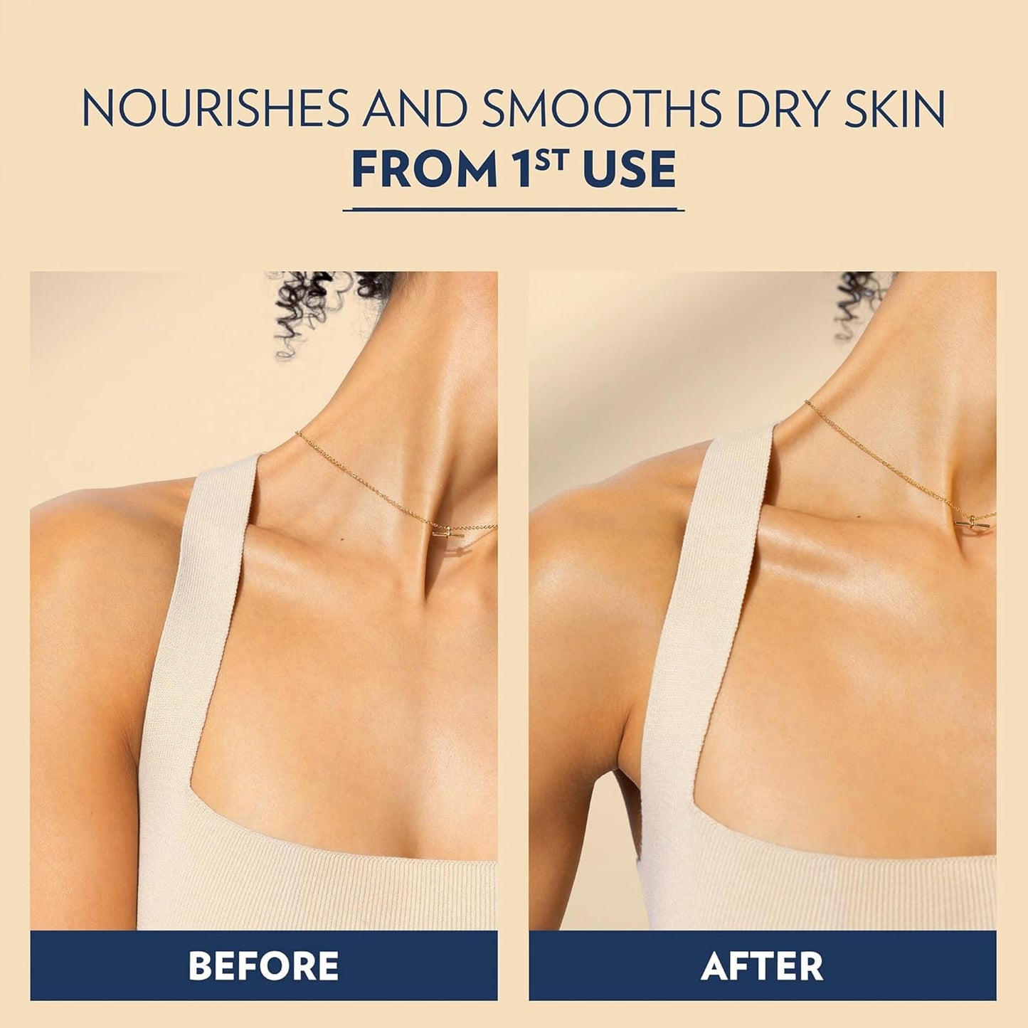 Vaseline Body Lotion, Almond Smooth, 72HR Moisture with Pro-Vitamin B5 + Travel-Friendly Nourishing Moisture Lotion for Extremely Dry Skin