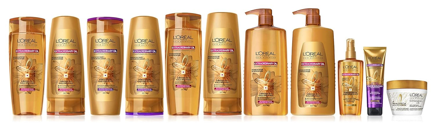 L'Oreal Paris Extraordinary Oil Nourishing Shampoo 12.6 oz