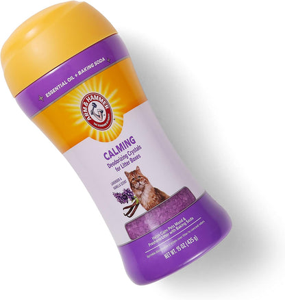 Arm & Hammer - Cat Litter Deodorizer, Lavender Vanilla Crystals, 15 oz