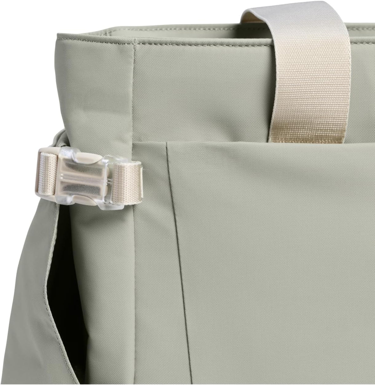 STANLEY Vitalize Tote| Gym, Work & Travel Bag with Laptop Sleeve | Expandable Bottom Compartment | Tumbler & Water Bottle Pockets | Durable Recycled Fabric | Sage Grey