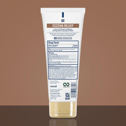 Gold Bond Medicated Eczema Relief Skin Protectant Cream, 8 oz., Gold Bond Lotion With 2% Colloidal Oatmeal