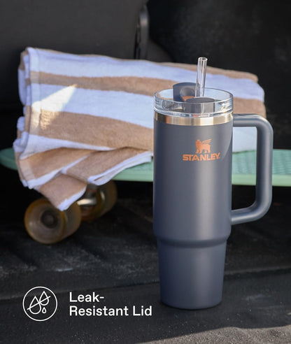STANLEY Quencher H2.0 Flow State Tumbler, 40 oz, Ash