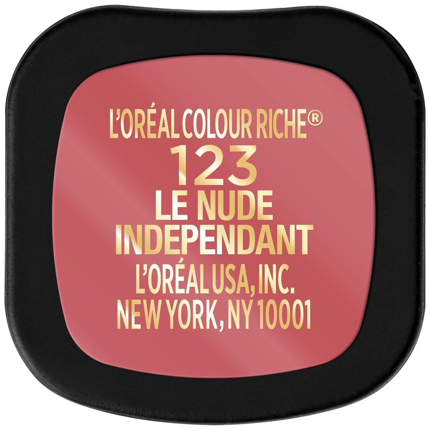 L'Oreal Paris Colour Riche Intense Volume Matte Lipstick, Lip Color Infused with Hyaluronic Acid for up to 16hr All Day Comfort, Le Nude Independant, 0.06 Oz