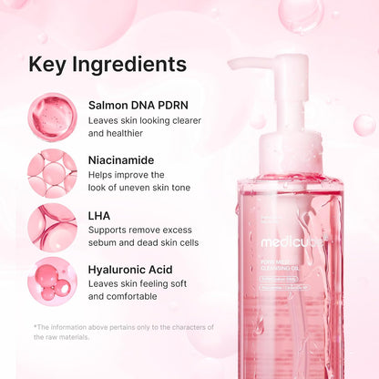 medicube PDRN Uneven Skin Care Duo - PDRN Cleansing Oil & Toner Pads