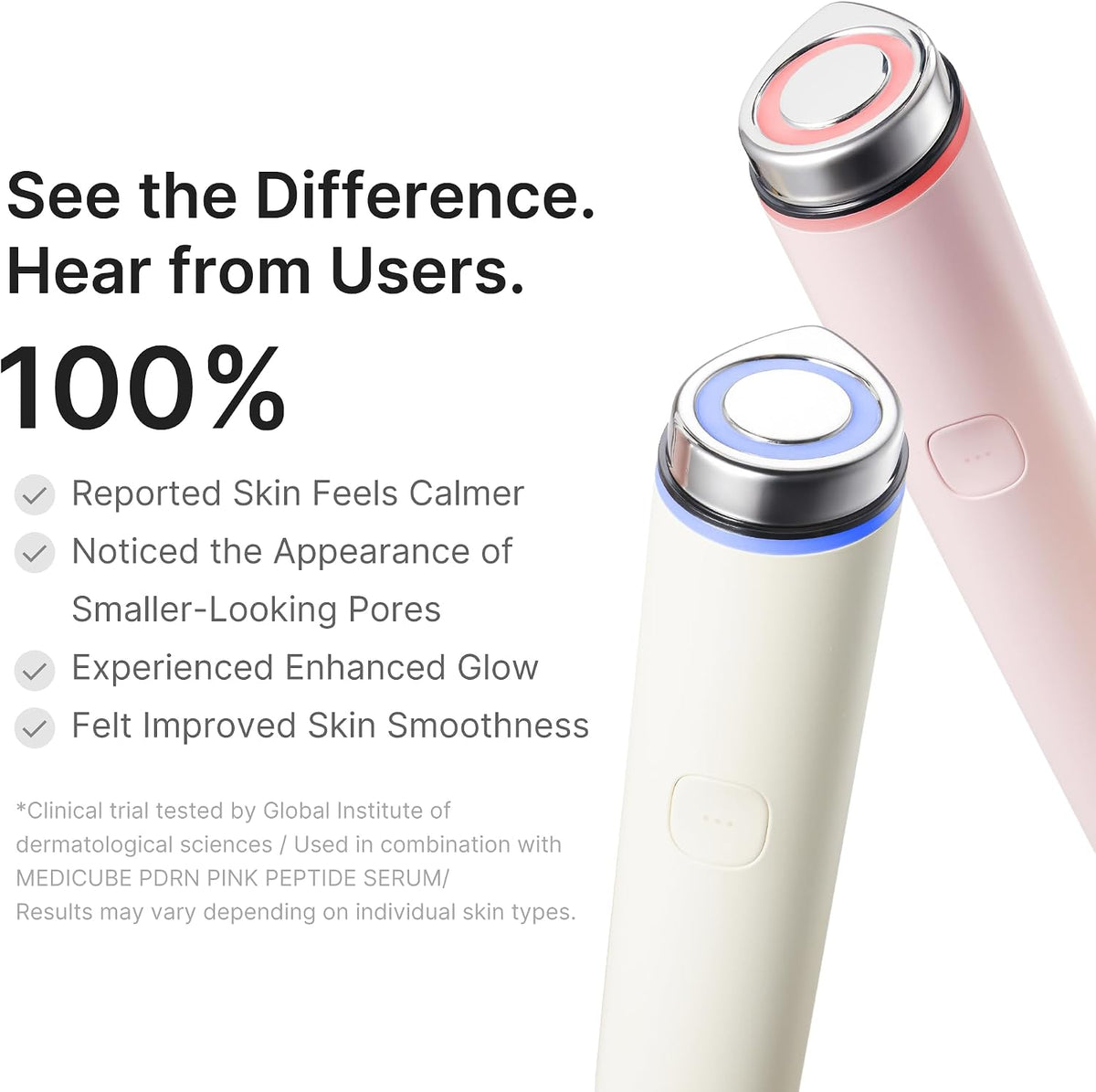 medicube Booster Pro Mini Plus - Portable Facial Device for Radiance, Beige