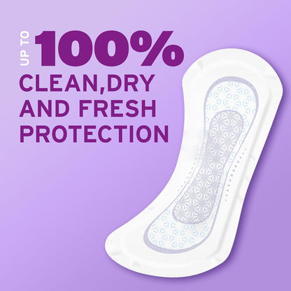 Poise Daily Liners, Incontinence Panty Liners for Bladder Leaks, 2 Drop Very Light Absorbency, Long Length, 114 Count of Pantiliners, Packaging May Vary