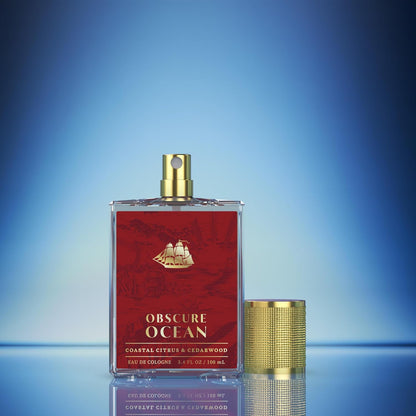 Old Spice Cologne for Men, Premium & Pairable Fragrance Spray, Obscure Ocean with Coastal Citrus & Cedarwood Signature Scent, Masculine & Sophisticated for Day & Night Wear, Eau de Cologne, 3.4 fl oz